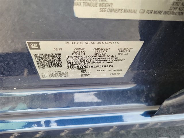 Certified 2020 Chevrolet Silverado 2500 LTZ w/ LTZ Plus Package image 32