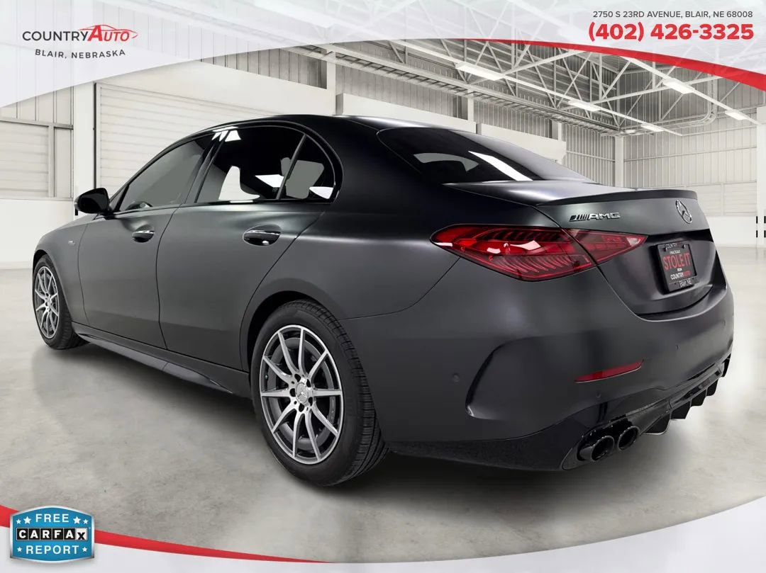 Used 2024 Mercedes-Benz C 43 AMG 4MATIC Sedan image 3