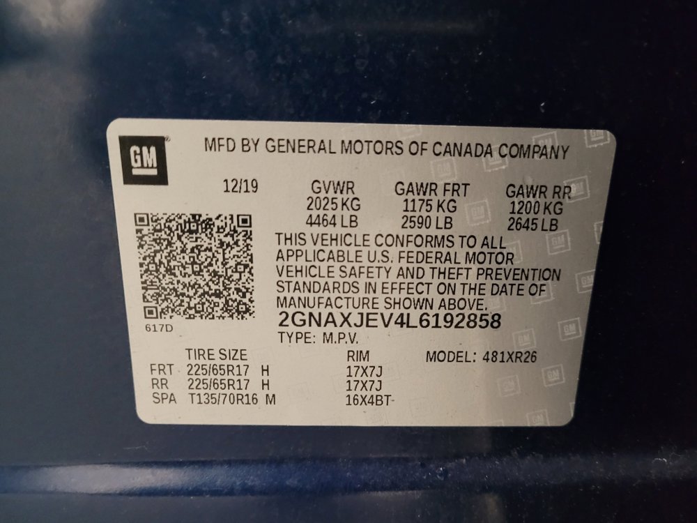 Used 2020 Chevrolet Equinox LT image 33