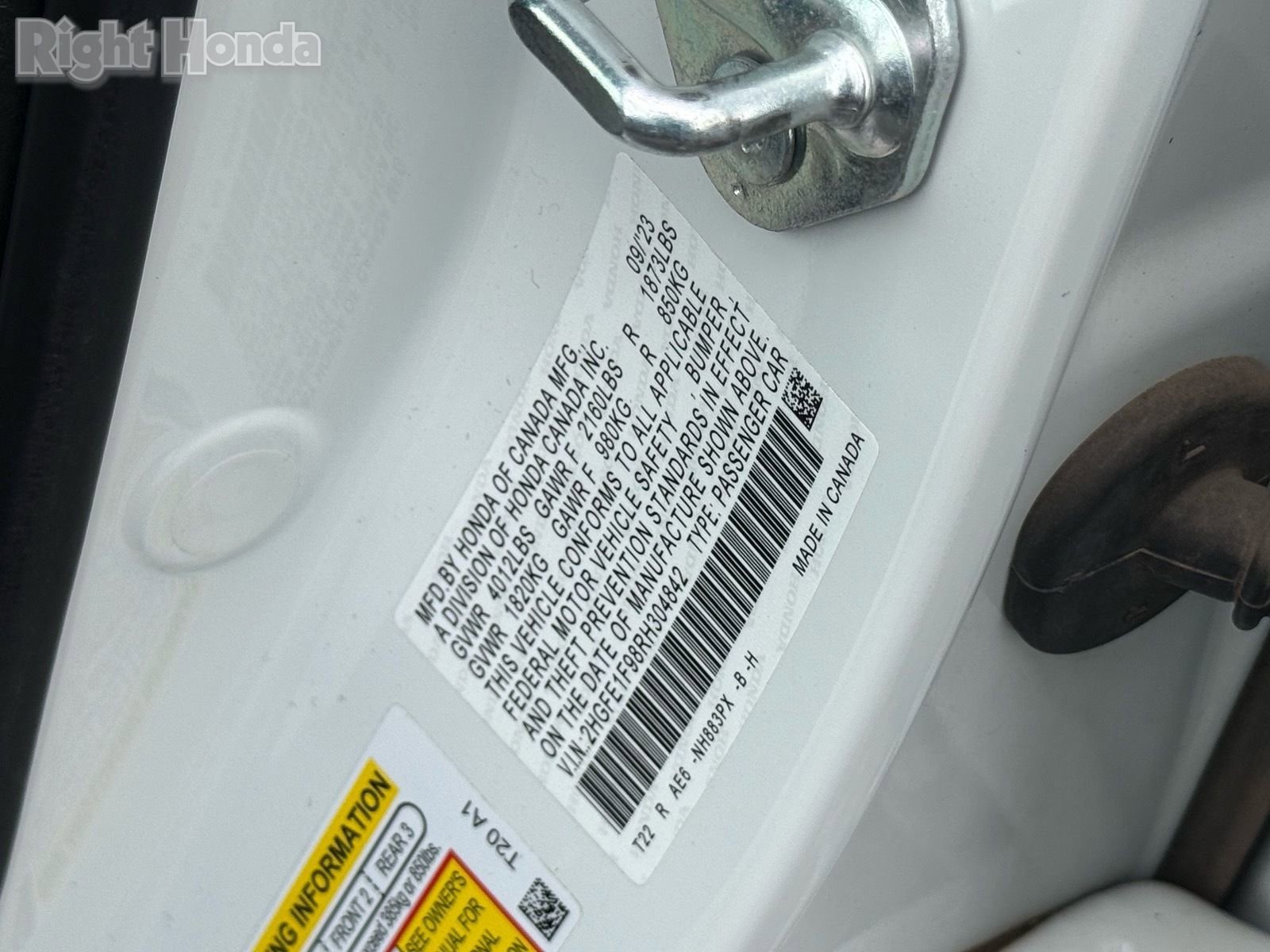 Used 2024 Honda Civic Touring image 34