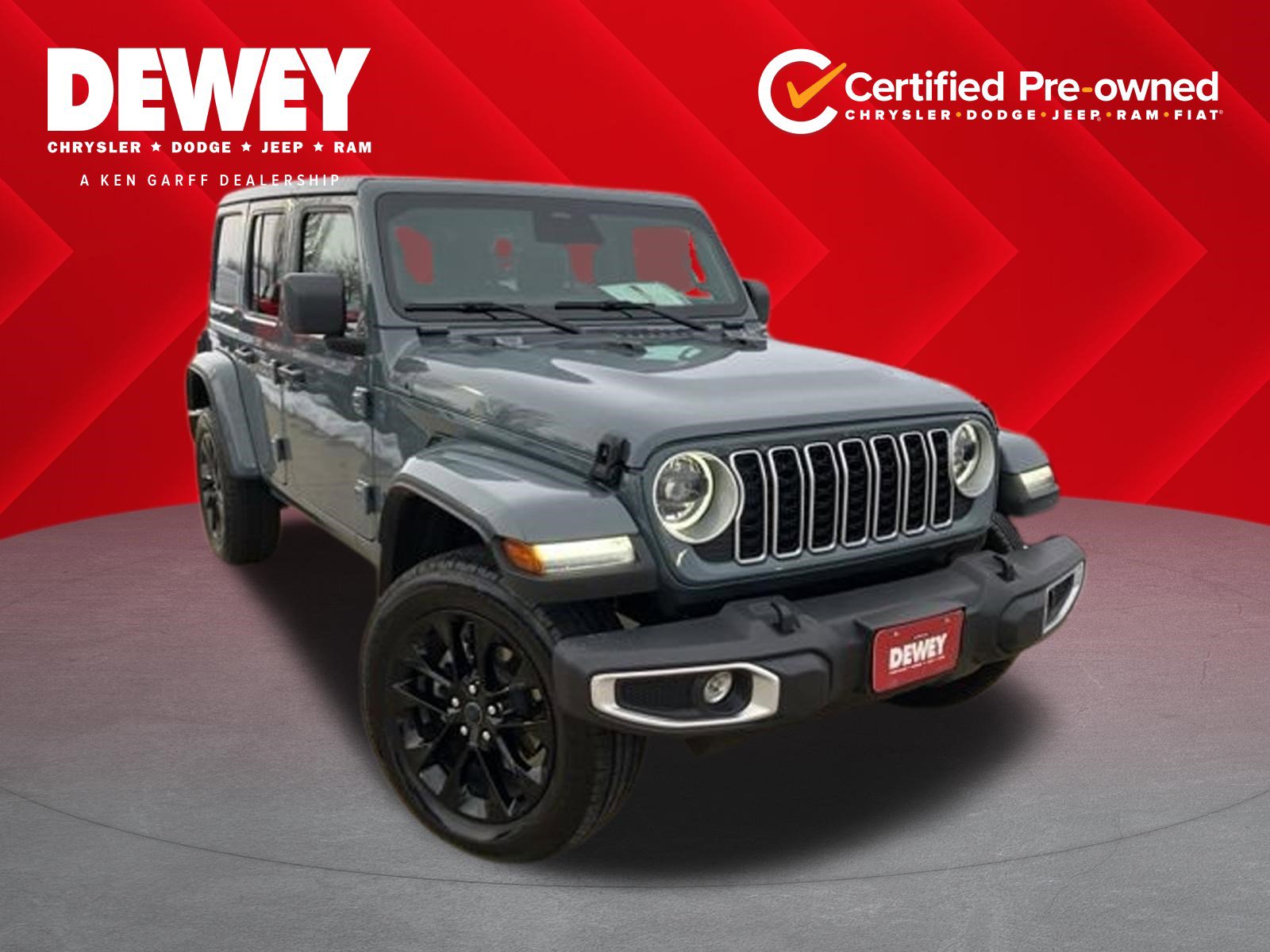 Certified 2025 Jeep Wrangler Sahara w/ Safety Group image 1