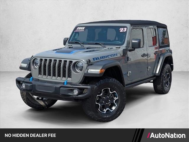 Used 2023 Jeep Wrangler Unlimited Rubicon 4xe w/ Steel Bumper Group