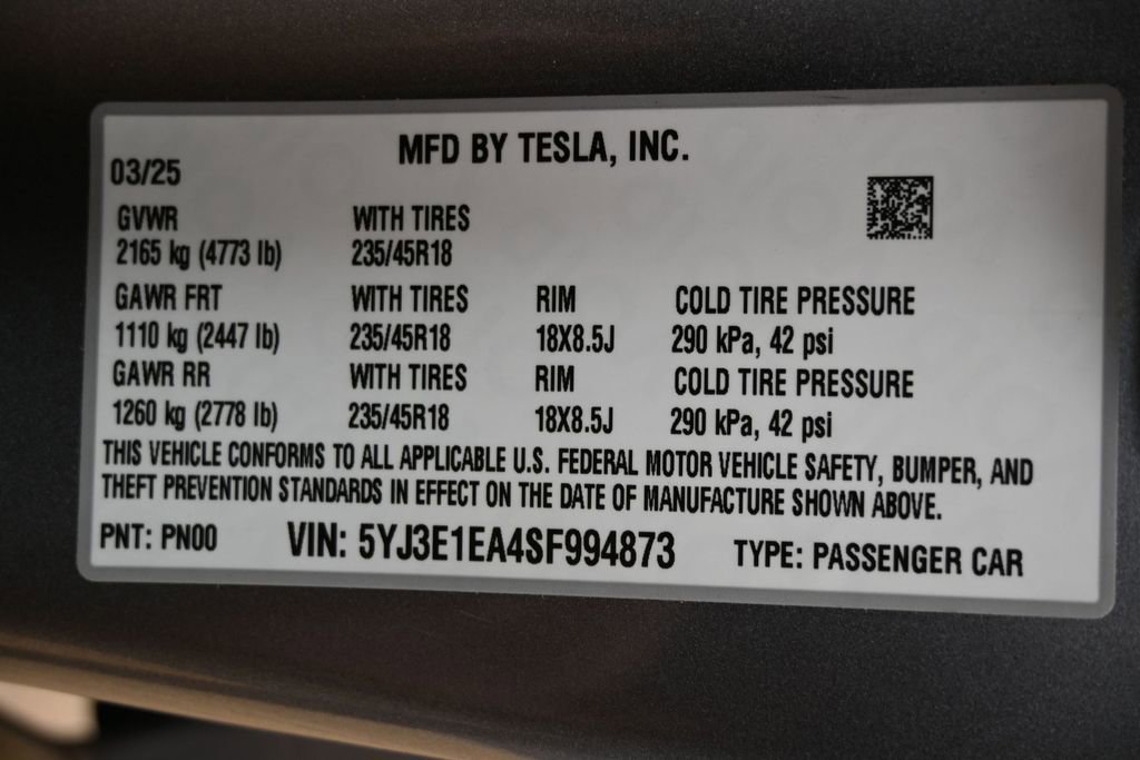 Used 2025 Tesla Model 3 Long Range image 2