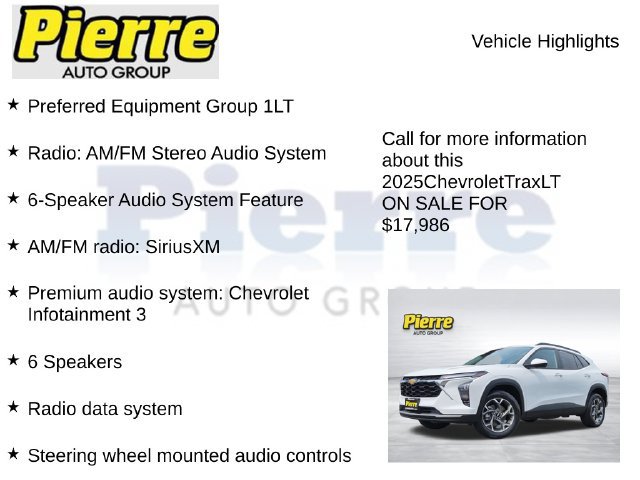 Used 2025 Chevrolet Trax LT FWD image 7