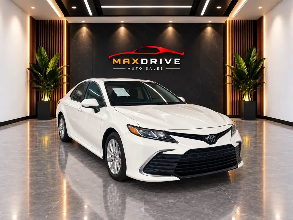 Used 2021 Toyota Camry LE FWD image 1