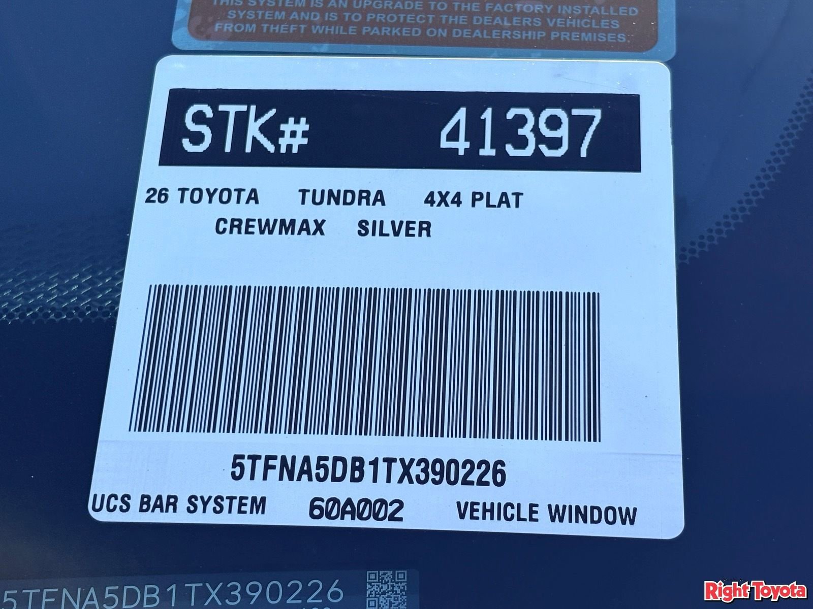 New 2026 Toyota Tundra Platinum AWD/4WD image 22