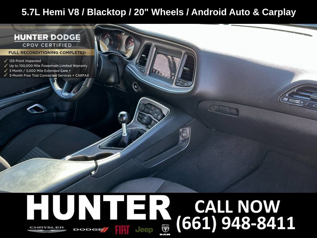 Certified 2022 Dodge Challenger R/T w/ Blacktop Package image 16