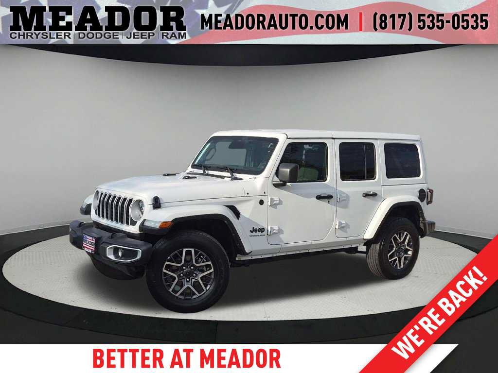 Used 2025 Jeep Wrangler Unlimited Sahara