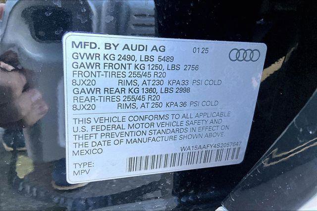 Used 2025 Audi Q5 2.0T Premium Plus w/ Premium Plus Package AWD/4WD image 19
