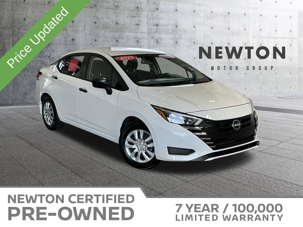 Used 2025 Nissan Versa S w/ Trunk Package