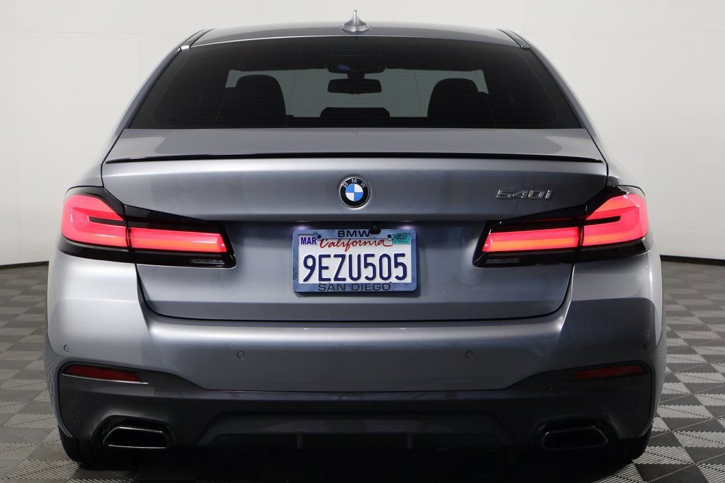 Certified 2023 BMW 540i w/ M Sport Package RWD image 5