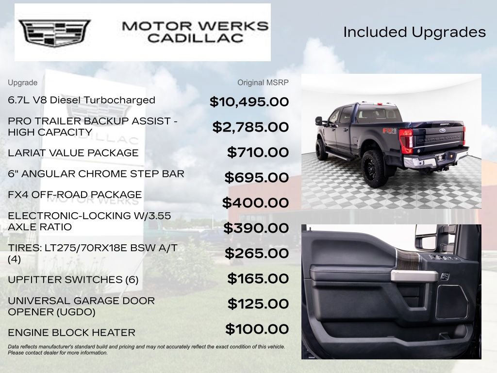 Used 2021 Ford F250 Lariat w/ Lariat Value Package image 9