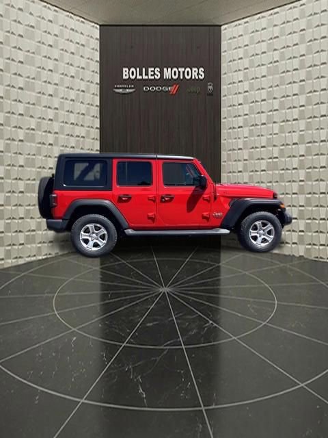Certified 2019 Jeep Wrangler Unlimited Sport S AWD/4WD image 3