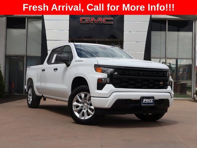 Certified 2024 Chevrolet Silverado 1500 Custom AWD/4WD image 1