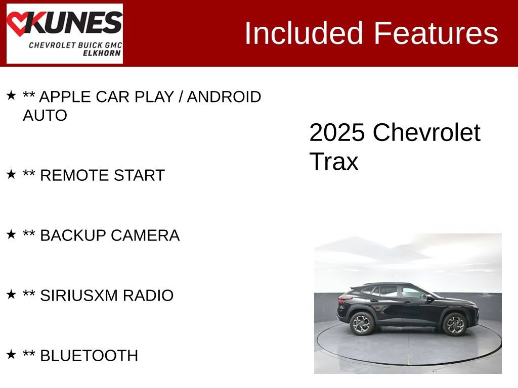 Used 2025 Chevrolet Trax LT FWD image 2