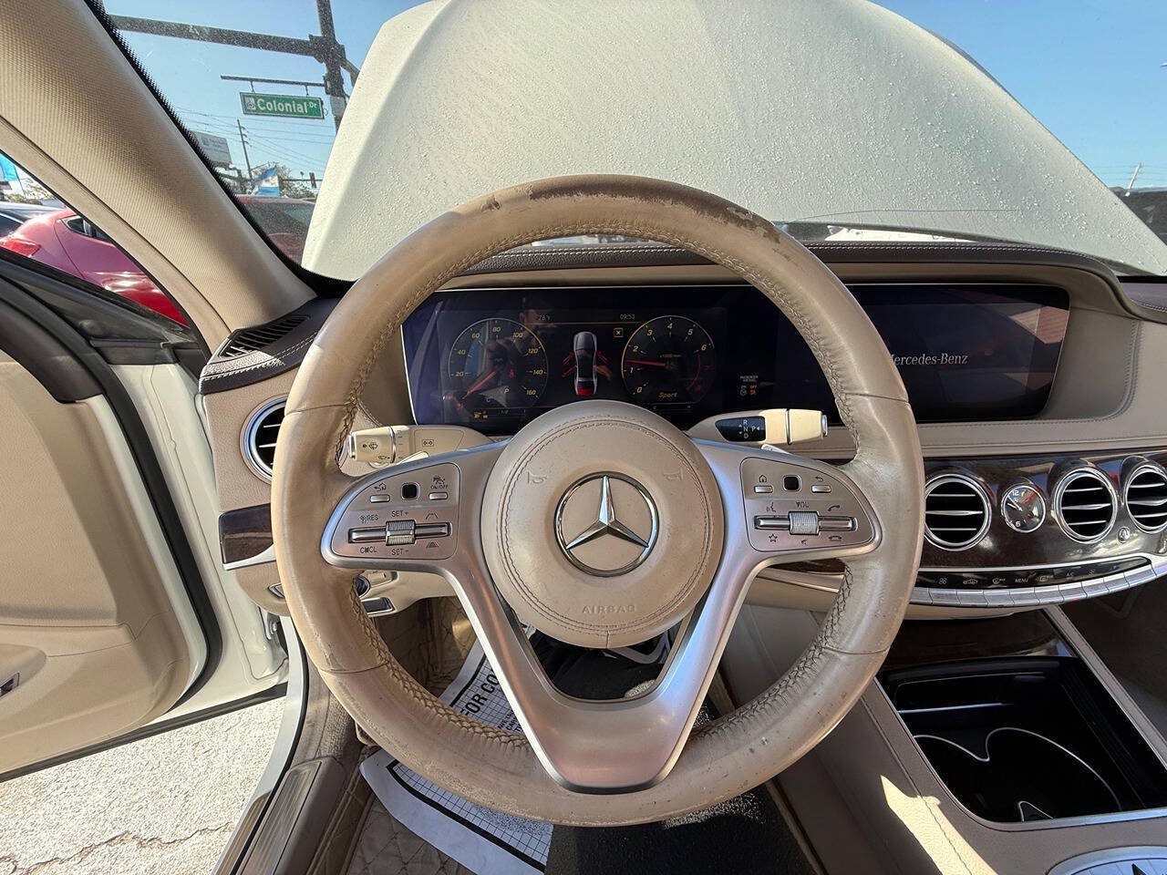 Used 2018 Mercedes-Benz S 450 Sedan w/ AMG Line Exterior image 6