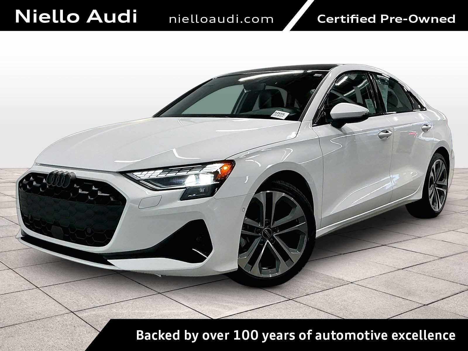 Certified 2025 Audi A3 2.0T Premium Plus w/ Premium Plus Package