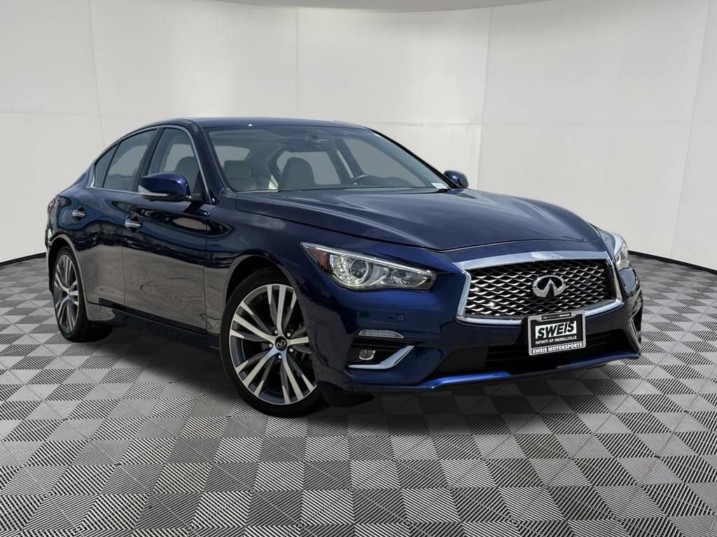 Used 2023 INFINITI Q50 Luxe w/ Cargo Package AWD/4WD image 4