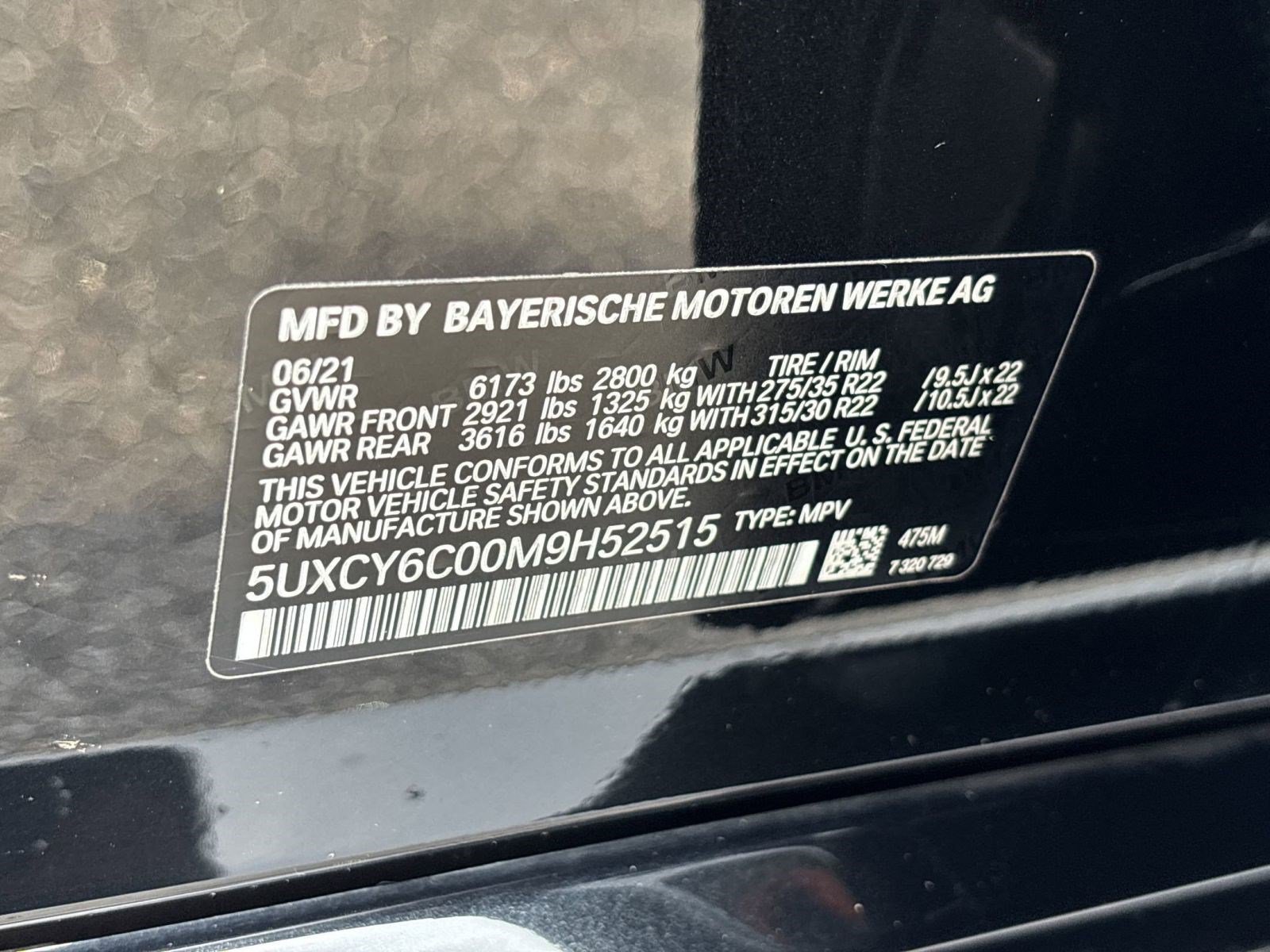 Used 2021 BMW X6 xDrive40i w/ M Sport Package AWD/4WD image 20