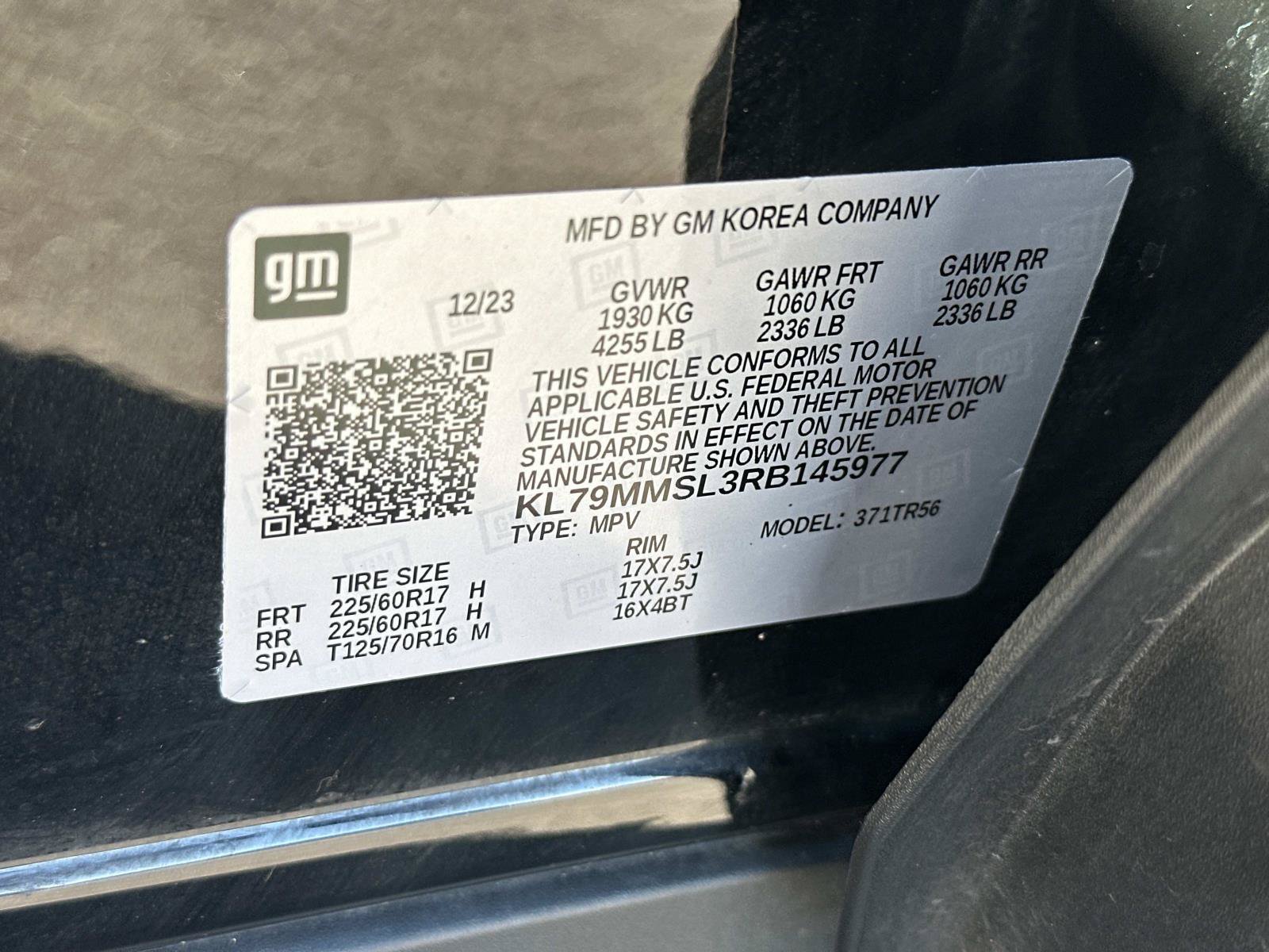 Certified 2024 Chevrolet TrailBlazer LS w/ LS Convenience Package FWD image 17