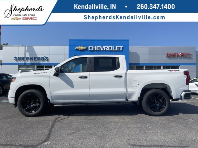 New 2024 Chevrolet Silverado 1500 Custom w/ LPO, Dark Essentials Package