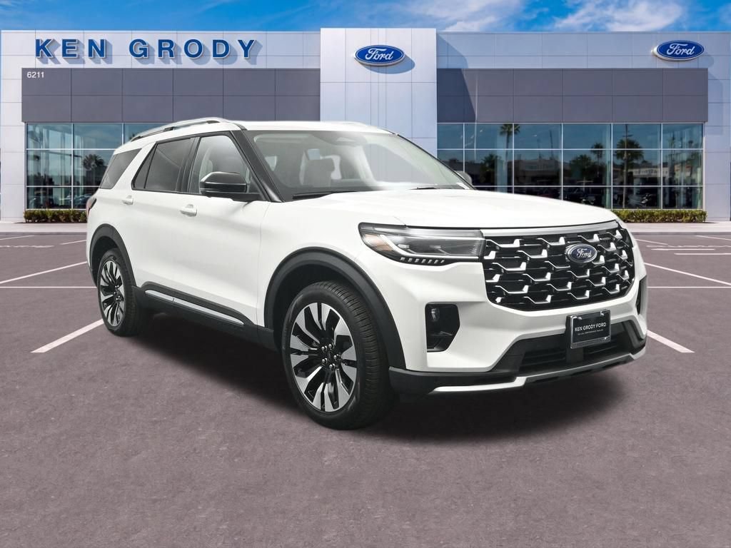 New 2026 Ford Explorer Platinum w/ LUX Leather Package