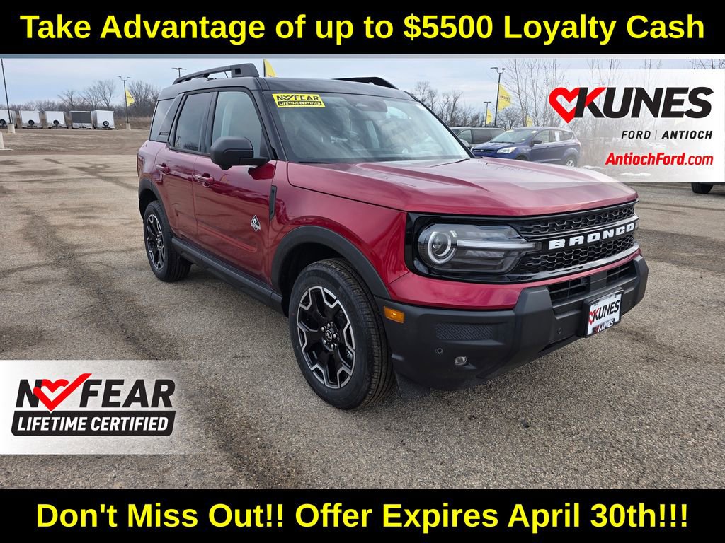 New 2025 Ford Bronco Sport Outer Banks w/ Outer Banks Tech Package+
