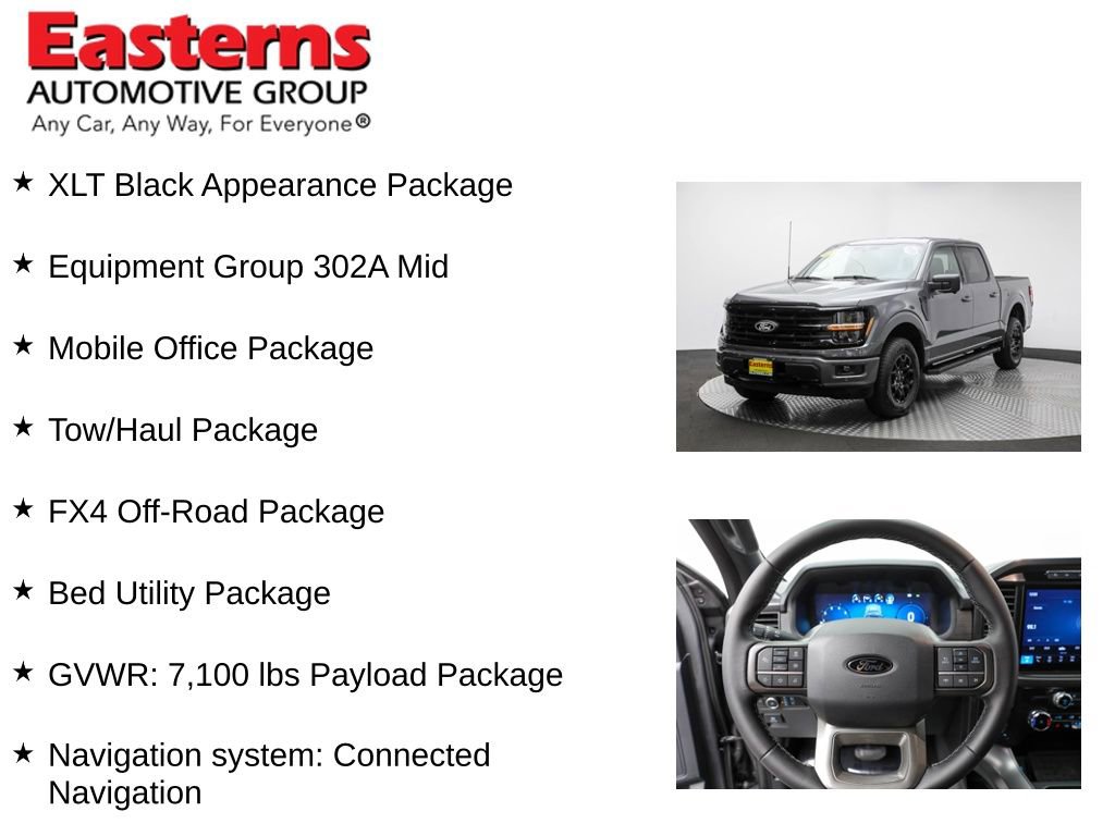Used 2024 Ford F150 XLT w/ Equipment Group 302A MID AWD/4WD image 11