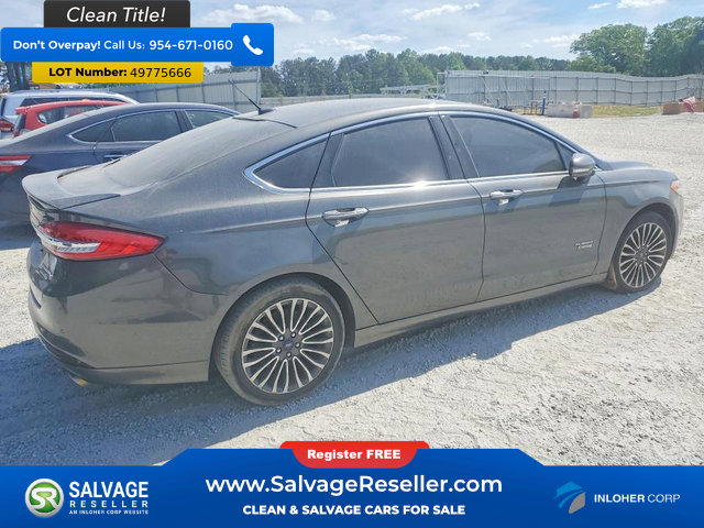 Used 2017 Ford Fusion Energi Titanium FWD image 4
