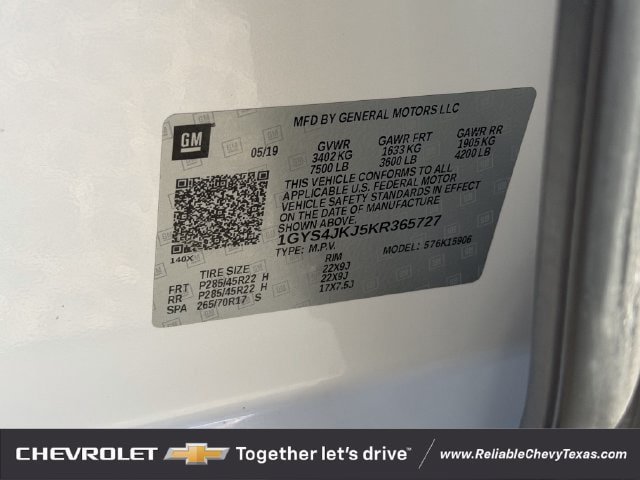 Used 2019 Cadillac Escalade ESV Premium Luxury AWD/4WD image 42