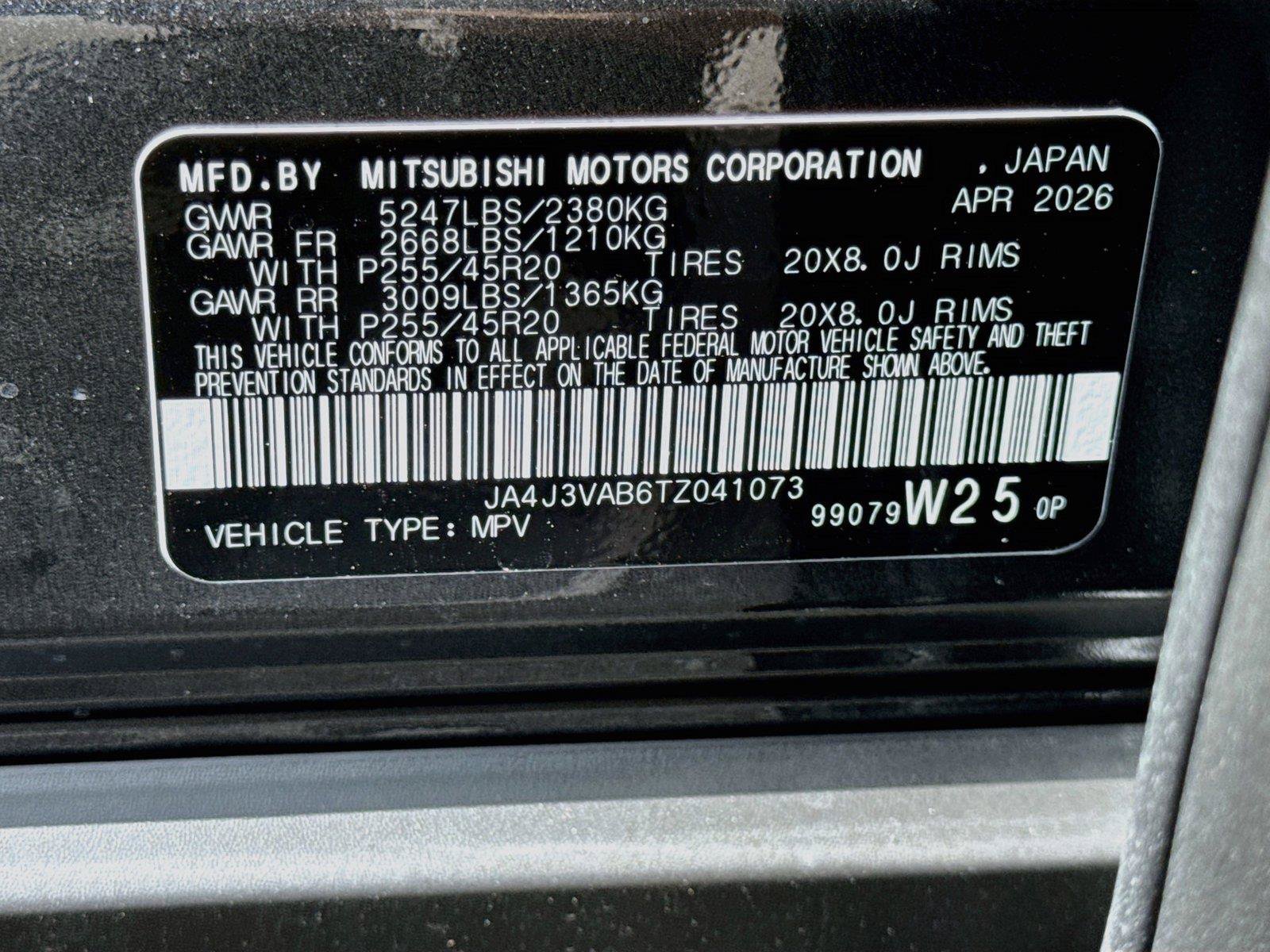 New 2026 Mitsubishi Outlander SE FWD image 37