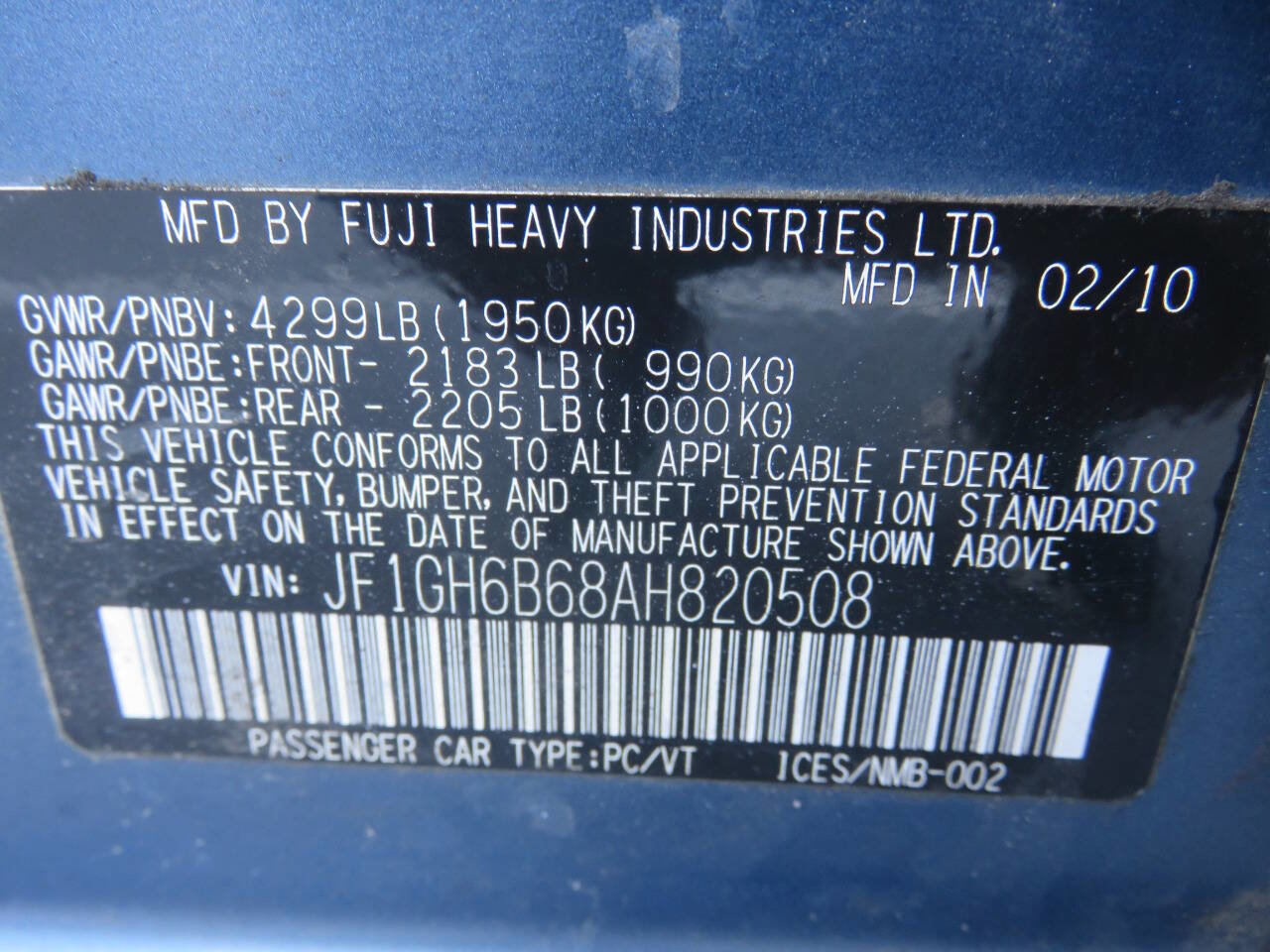 Used 2010 Subaru Impreza 2.5i Premium image 35