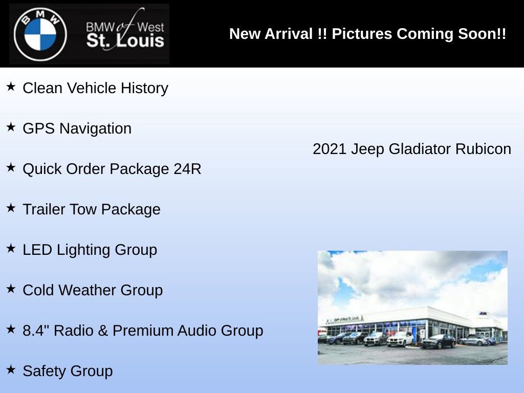 Used 2021 Jeep Gladiator Rubicon image 3