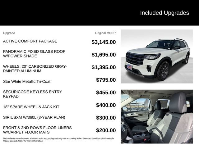 New 2026 Ford Explorer Active w/ Active Comfort Package image 5