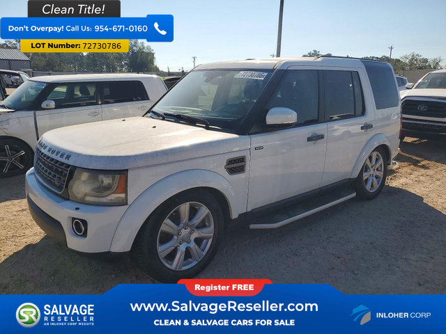 Used 2016 Land Rover LR4 HSE AWD/4WD image 1