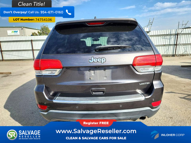 Used 2017 Jeep Grand Cherokee Limited w/ Luxury Group II RWD image 8