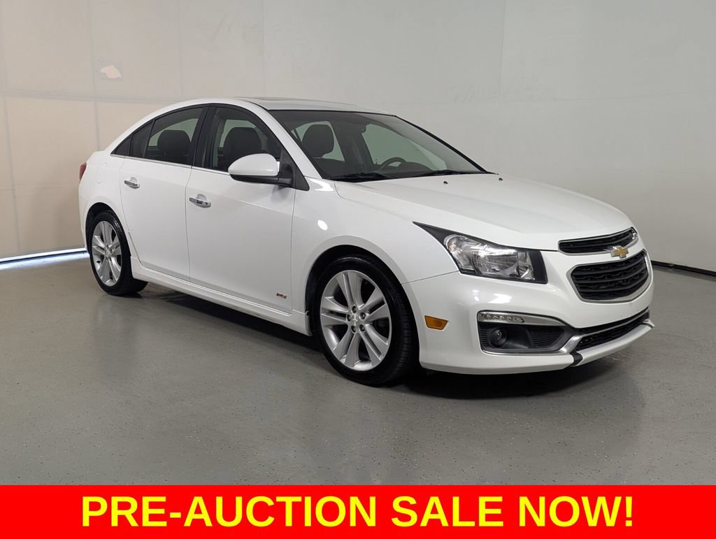 Used 2015 Chevrolet Cruze LTZ w/ Sun, Sound and Sport Package FWD video 1