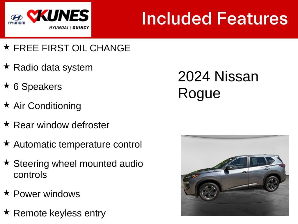 Used 2024 Nissan Rogue SV AWD/4WD image 3