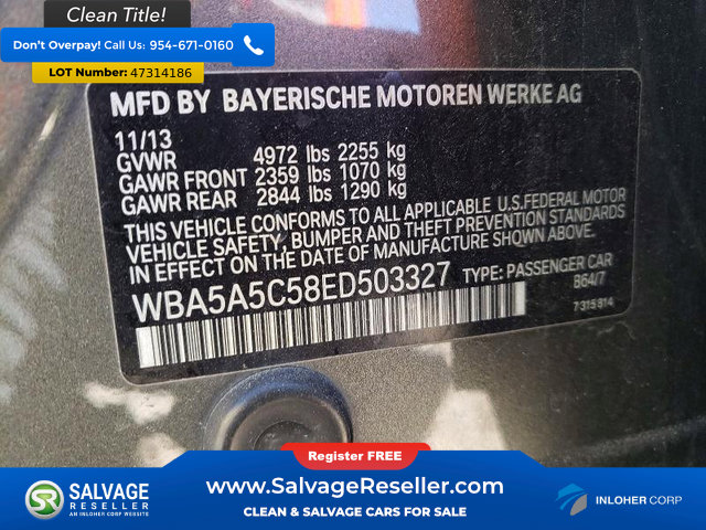 Used 2014 BMW 528i Sedan image 16