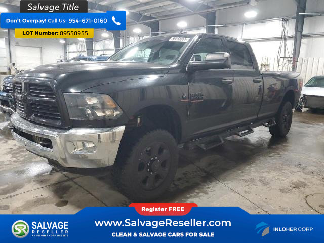 Used 2016 RAM 2500 Big Horn w/ Black Appearance Group