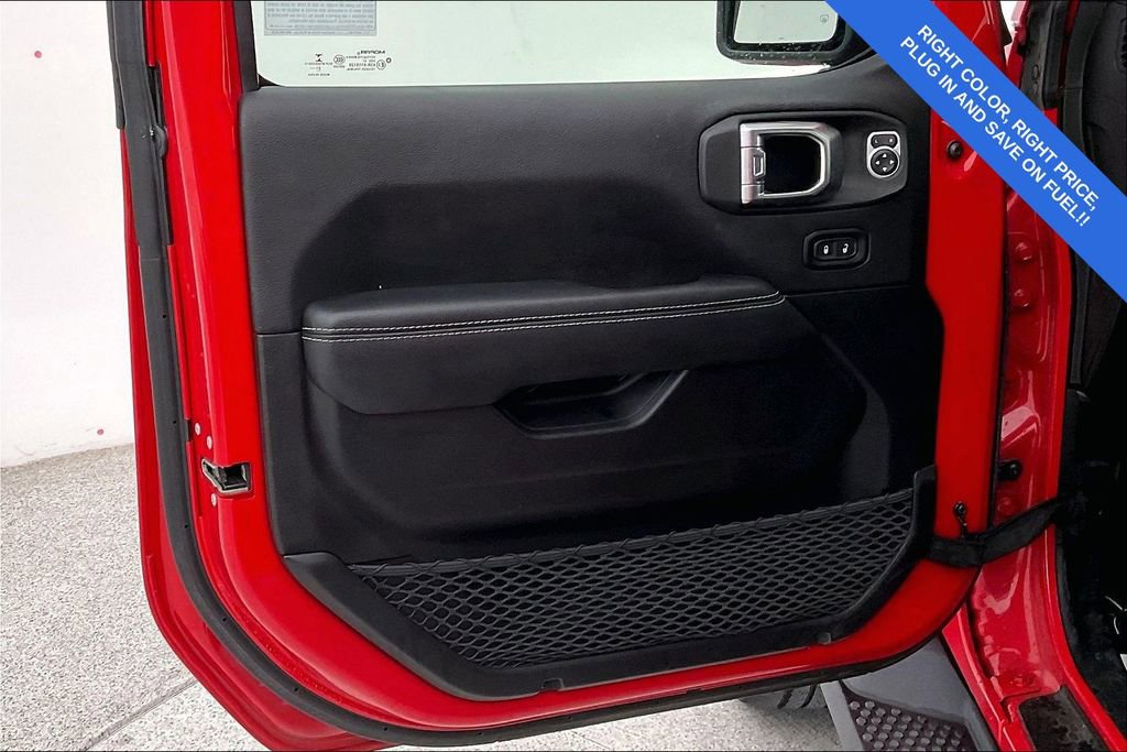 Used 2021 Jeep Wrangler Unlimited Sahara 4xe w/ Cold Weather Group image 24