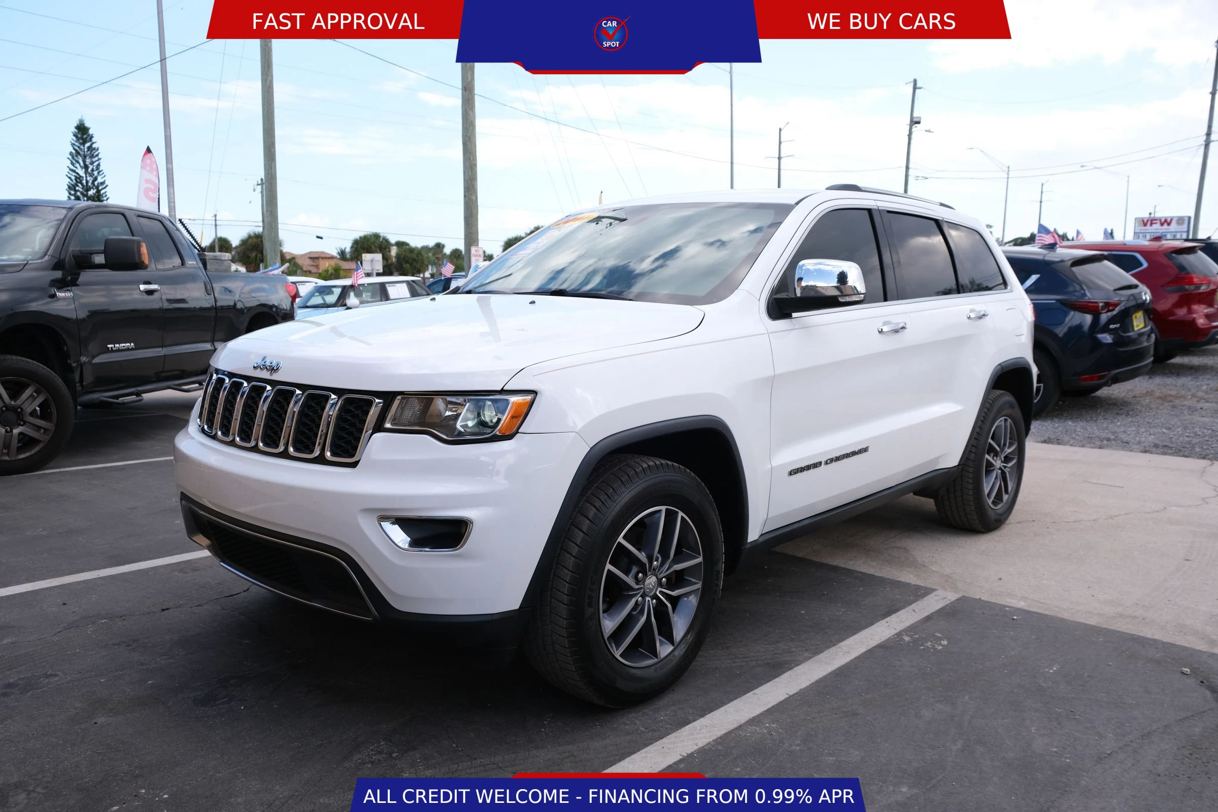 Used 2017 Jeep Grand Cherokee Limited w/ Trailer Tow Group IV RWD image 1