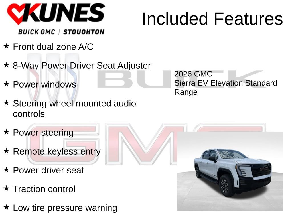 New 2026 GMC Sierra EV Elevation AWD/4WD image 3