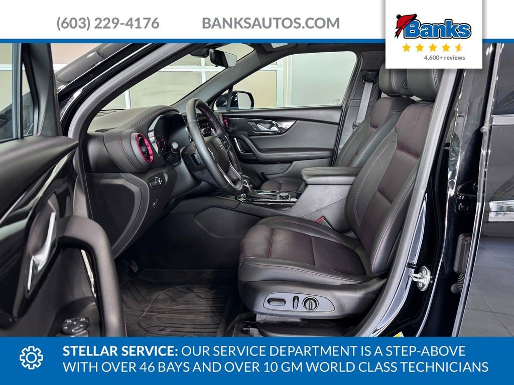 Certified 2024 Chevrolet Blazer RS w/ Driver Confidence II Package AWD/4WD image 7