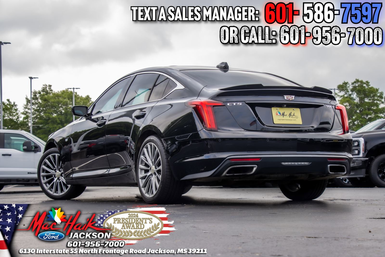 Used 2021 Cadillac CT5 Premium Luxury w/ Parking Package RWD image 2