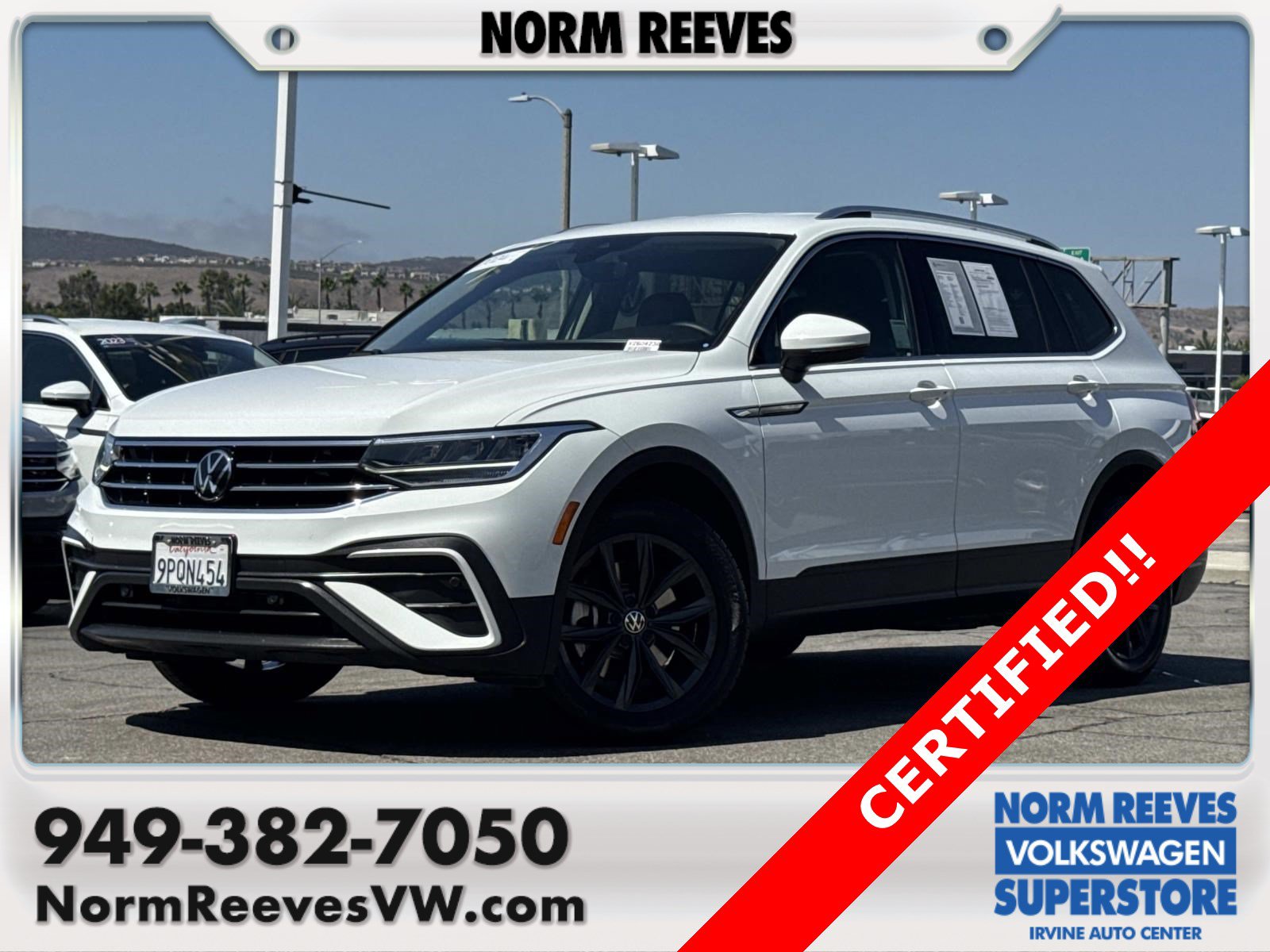 Certified 2024 Volkswagen Tiguan SE