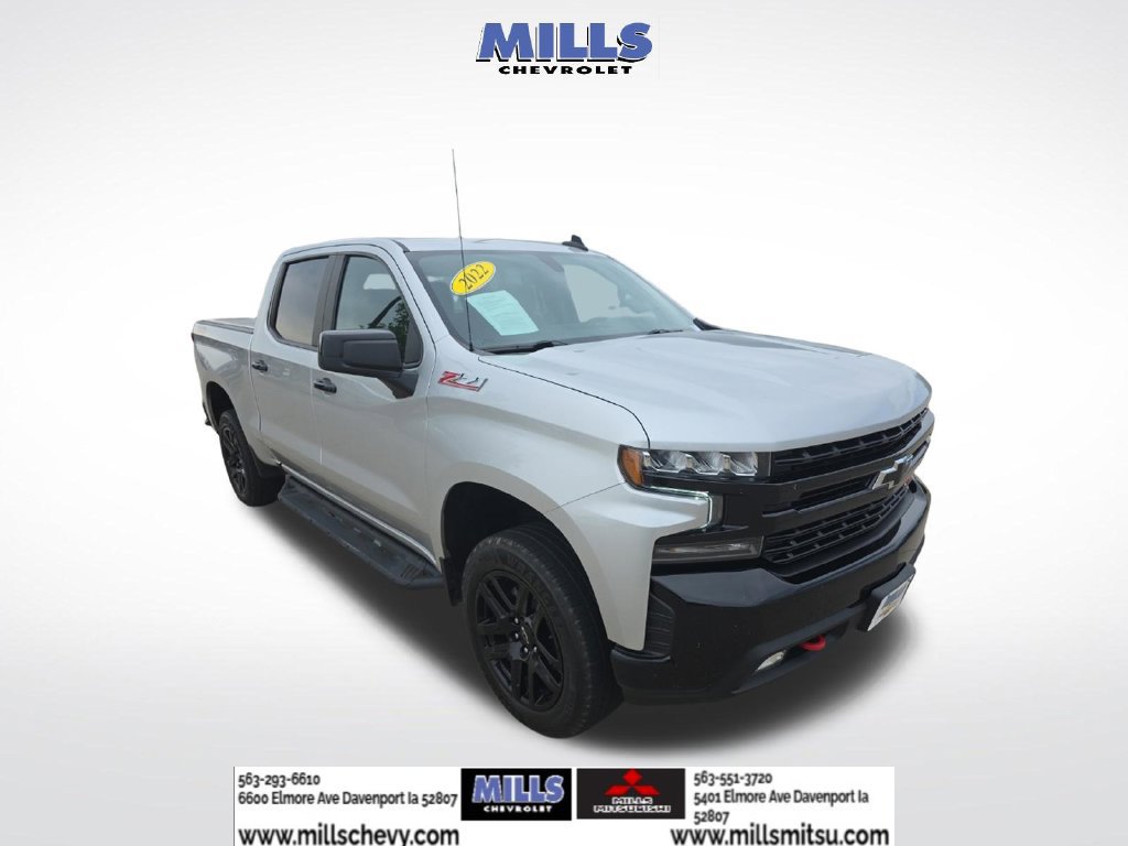 Used 2022 Chevrolet Silverado 1500 LT Trail Boss w/ Bed Protection Package AWD/4WD image 9