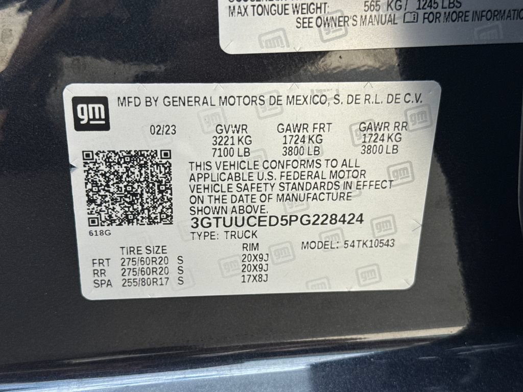 Used 2023 GMC Sierra 1500 Elevation w/ Elevation Premium Package AWD/4WD image 29