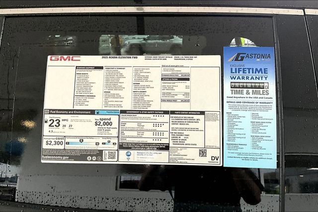 New 2025 GMC Acadia Elevation image 15