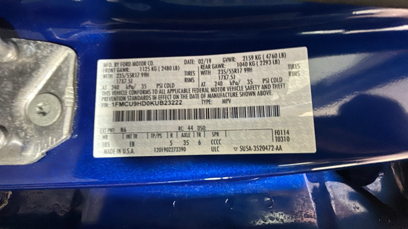 Used 2019 Ford Escape SEL AWD/4WD image 11